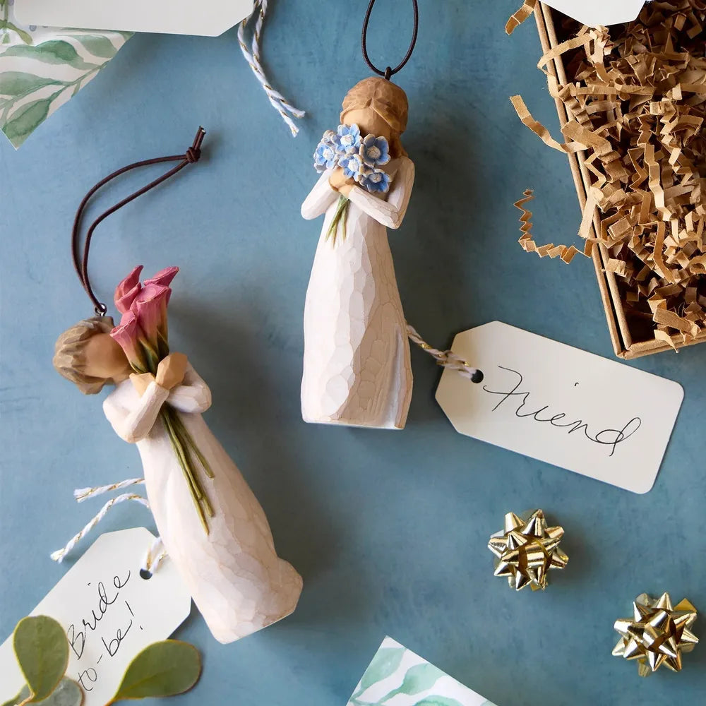 Willow Tree Hanging Ornament - Forget-Me-Not