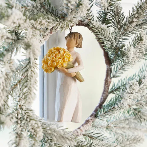 Willow Tree Hanging Ornament - Good Cheer!