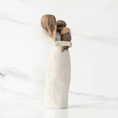 Willow Tree - Adorable You Dog (Dark)
