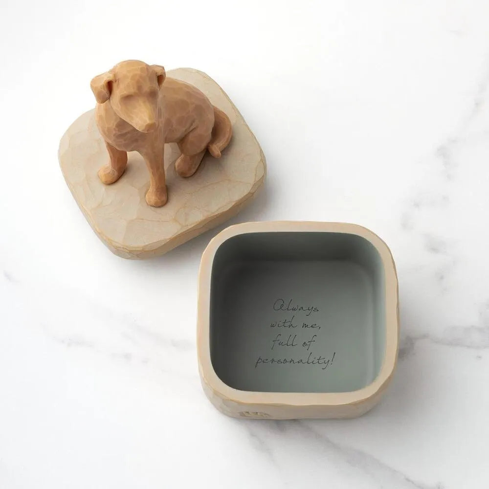 Willow Tree - Love My Dog (Light) Keepsake Box