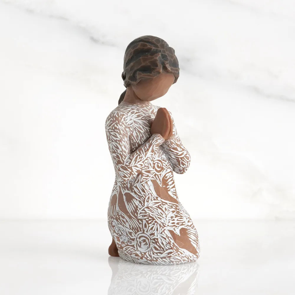 Willow Tree - Prayer of Peace (Darker Skin & Hair)