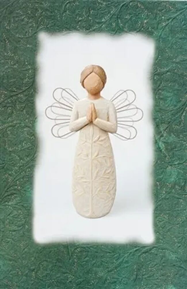Willow Tree Christmas Card - A Tree A Prayer