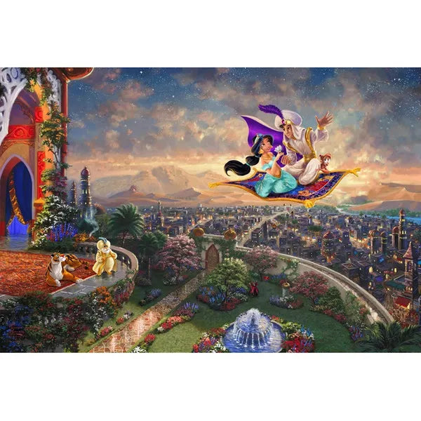 Thomas Kinkade Disney 750pc Puzzle - Aladdin