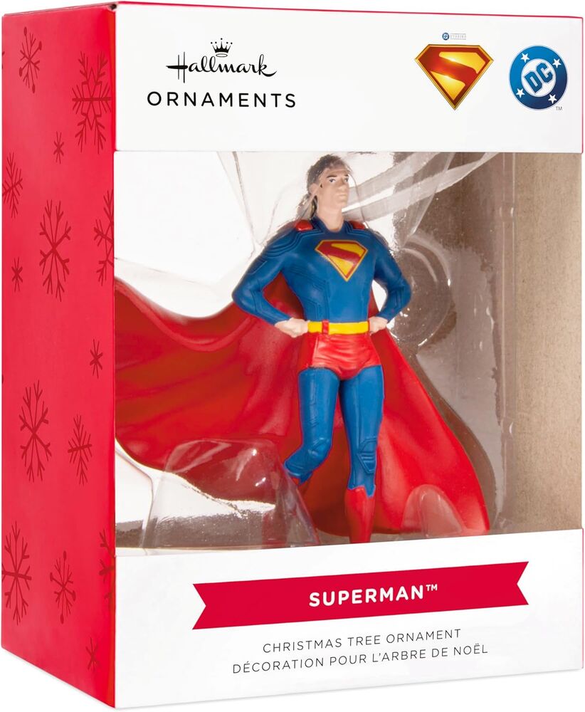 Hallmark Resin Hanging Ornament - DC Superman