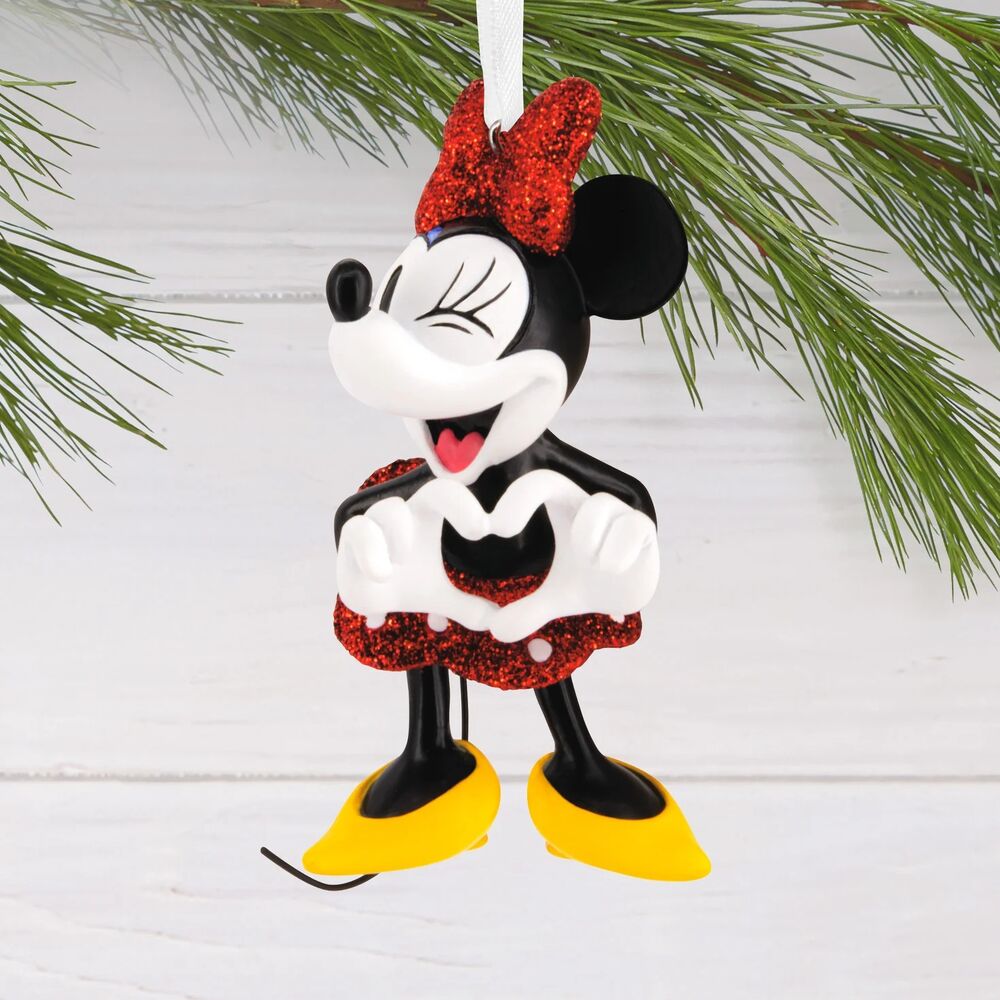 Hallmark Resin Hanging Ornament - Disney Minnie Mouse Classic
