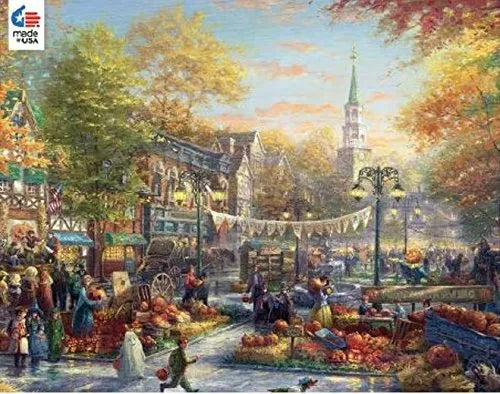 Thomas Kinkade 1000pc - The Pumpkin Festival