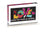 Romero Britto Double-sided Glass Table Block - Love Makes the World Go Around