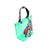 Romero Britto Tote Bag - Green with Butterfly