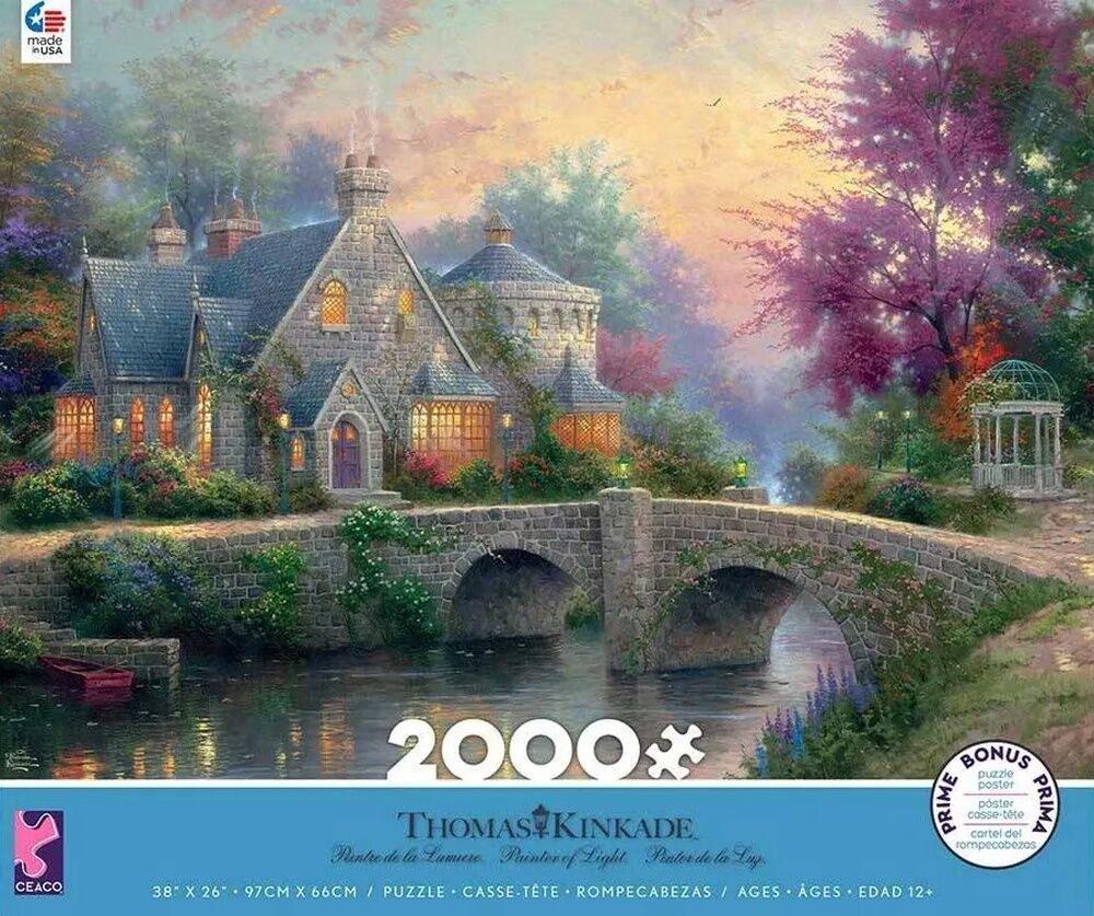 Thomas Kinkade 2000pc - Lamplight