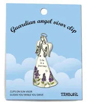 Guardian Angel Visor Clip - Life is a Journey