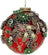 Mark Roberts King's Jewel Ball Hanging Ornament - Red