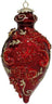 Mark Roberts King's Jewel Fancy Finial Hanging Ornament - Red