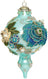 Mark Roberts King's Jewel Extra Fancy Finial Hanging Ornament - Turquoise