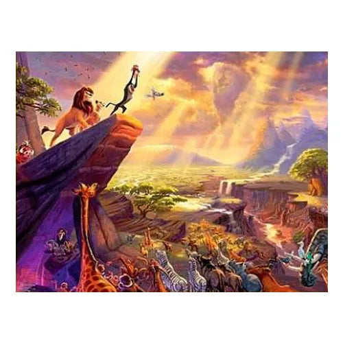 Thomas Kinkade Disney 4 x 500pc - V2