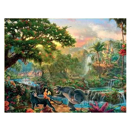 Thomas Kinkade Disney 4 x 500pc - V2