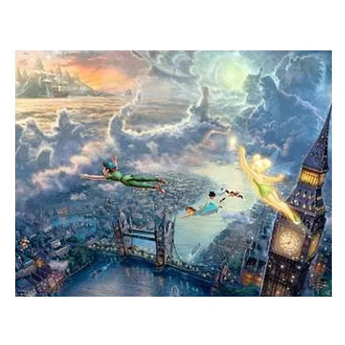 Thomas Kinkade Disney 4 x 500pc - V2