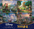 Thomas Kinkade Disney 4 x 500pc - V3