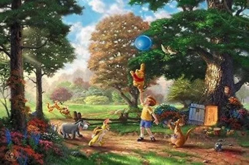 Thomas Kinkade Disney 4 x 500pc - V3