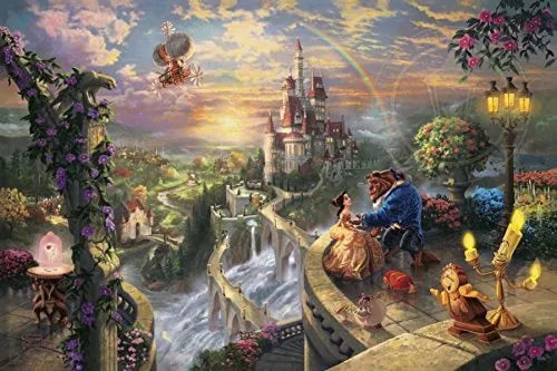 Thomas Kinkade Disney 4 x 500pc - V4