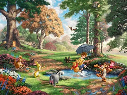 Thomas Kinkade Disney 4 x 500pc - V4