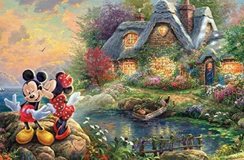 Thomas Kinkade Disney 4 x 500pc - V1