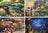 Thomas Kinkade Disney 4 x 500pc - V1