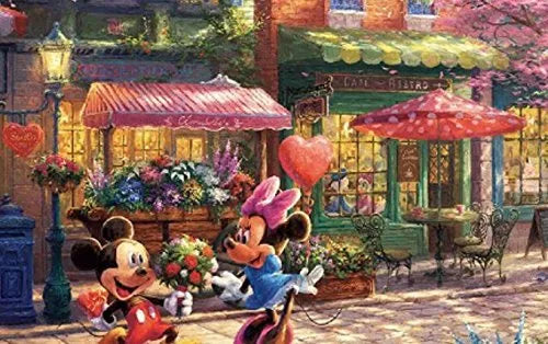 Thomas Kinkade Disney 4 x 500pc - V1