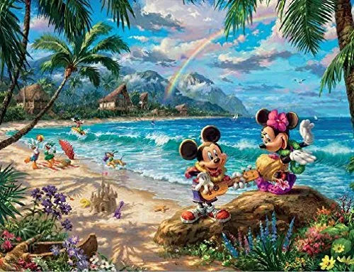 Thomas Kinkade Disney 4 x 500pc - V6