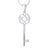 Equilibrium Diamond Key Necklace - Circle