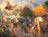 Thomas Kinkade Disney 4 x 500pc V9