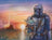 Thomas Kinkade Star Wars 4 X 500pc - Mandalorian