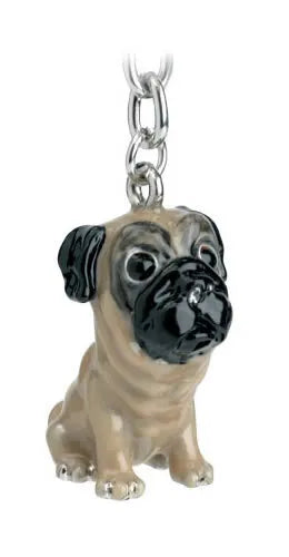 Pets With Personality - Little Paws Keyring - Pug