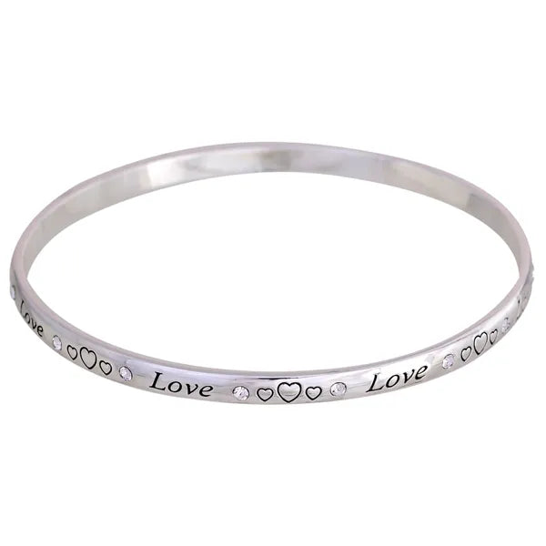Equilibrium Sentiment Bangle - Love