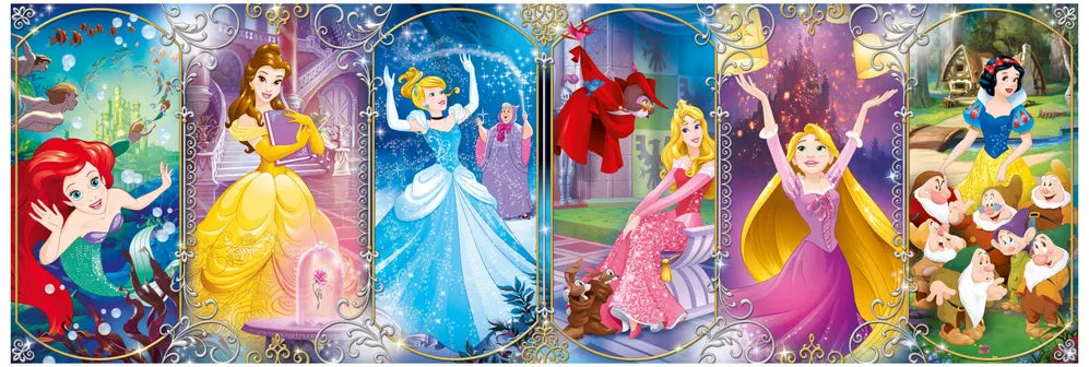 Clementoni Puzzle 1000pc - Disney Princess Panorama