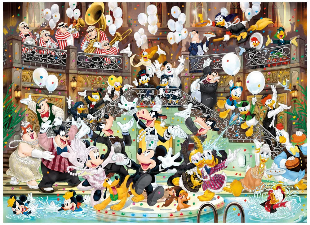 Clementoni Puzzle 1000pc - Disney Mickeys 90th Anniversary