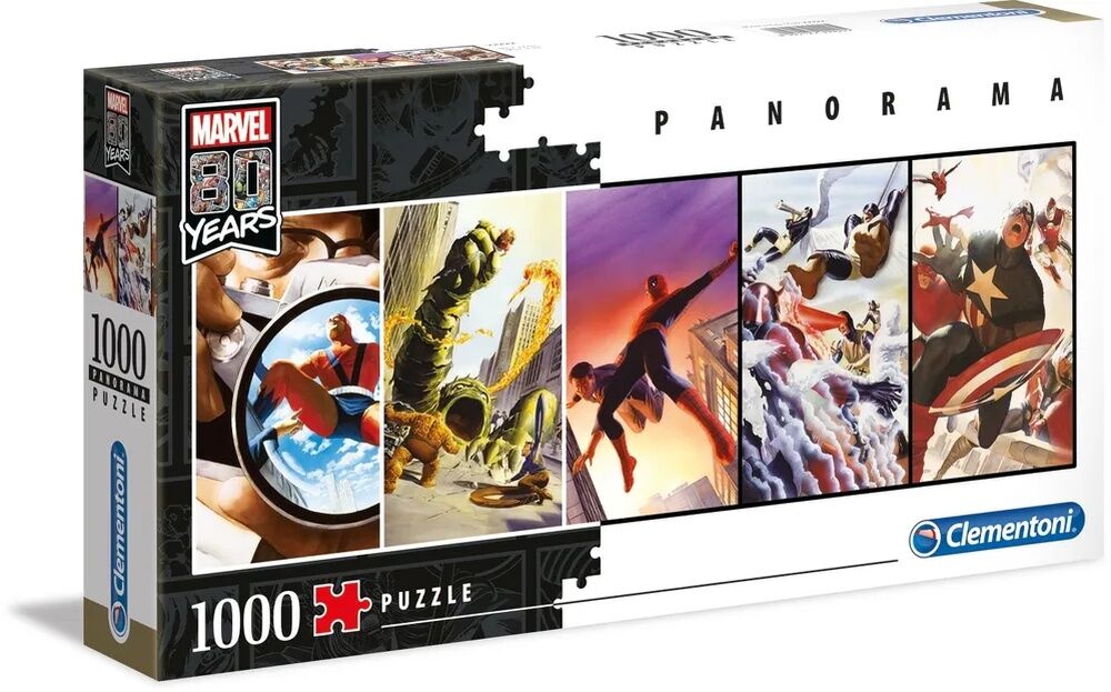 Clementoni Puzzle 1000pc - Marvel 80th Anniversary