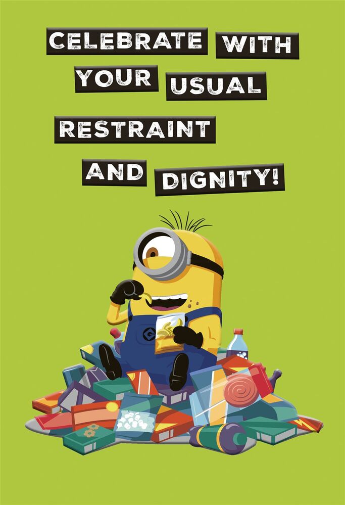 Hallmark Card - Minions Humour