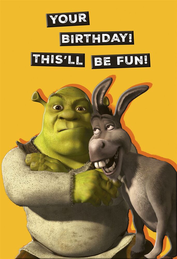 Hallmark Card - Shrek Humour