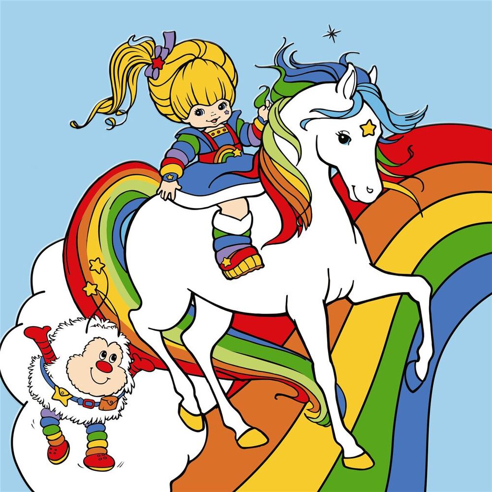Hallmark Card - Rainbow Brite