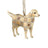 Jim Shore Heartwood Creek - Golden Retriever with Quilt Pattern Hanging Ornament