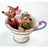 Jim Shore Disney Traditions - Cinderella Jaq And Gus In Teacup - Tea for Two