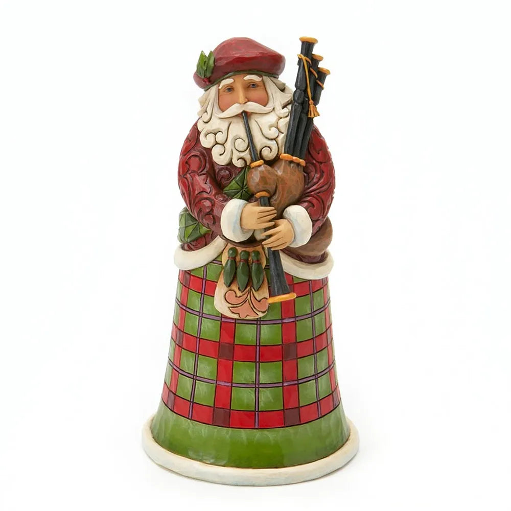 Jim Shore Heartwood Creek Santas Around The World - Scottish Santa