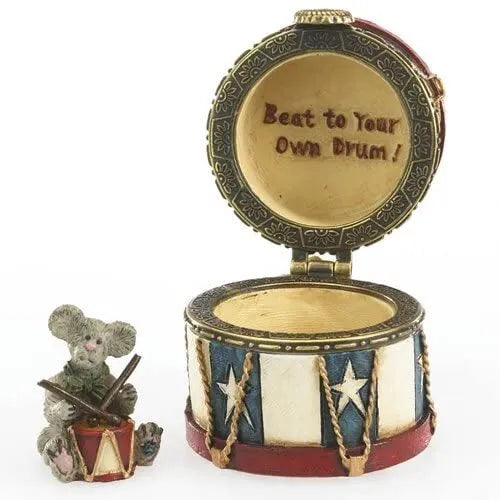 Boyds Bears - Madison's Star Bangled Drum with McNibble and Sticks