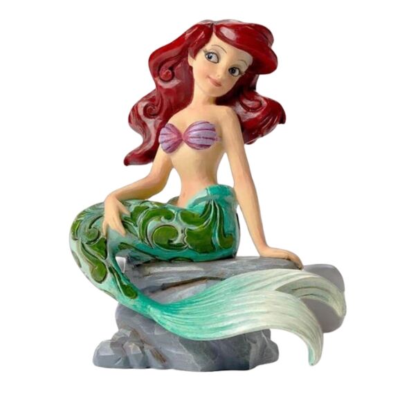Jim Shore Disney Traditions - The Little Mermaid Ariel - Splash of Fun Personality Pose