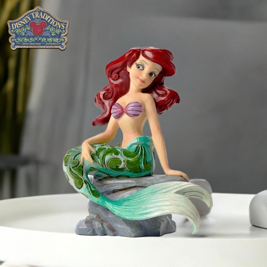 Jim Shore Disney Traditions - The Little Mermaid Ariel - Splash of Fun Personality Pose