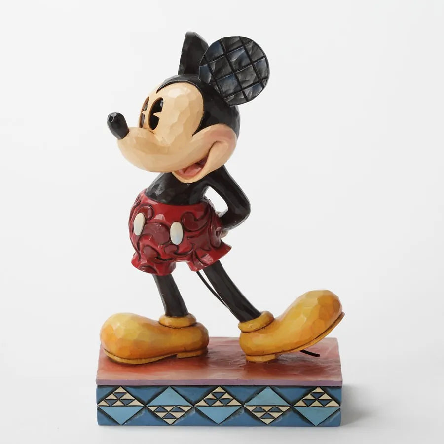 Jim Shore Disney Traditions - Mickey Mouse - The Original Personality Pose