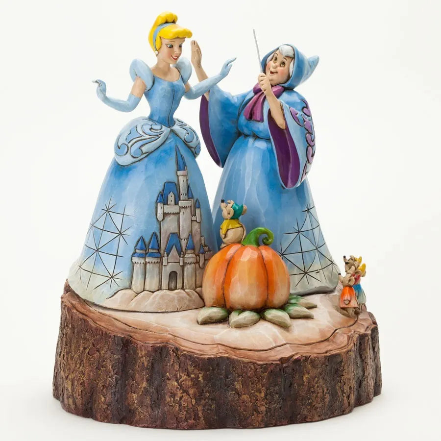 Jim Shore Disney Traditions - Cinderella Carved by Heart