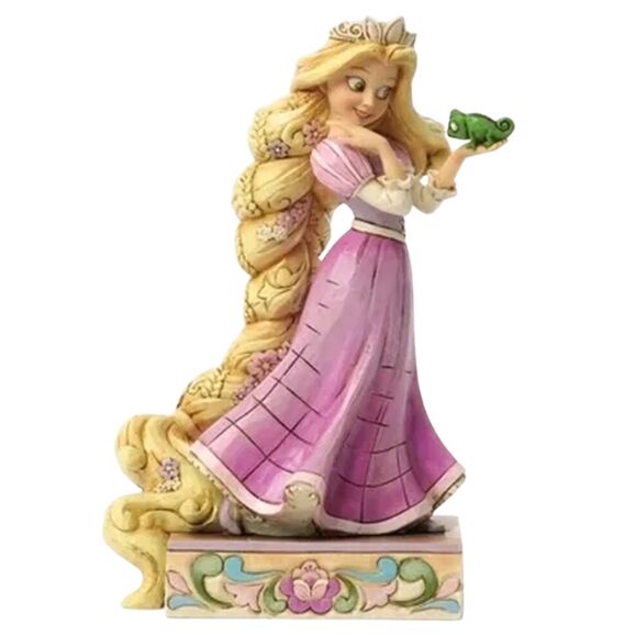Jim Shore Disney Traditions - Rapunzel and Pascal Loyalty and Love Figurine