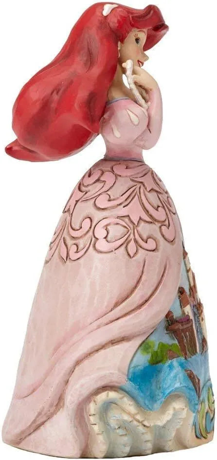 Jim Shore Disney Traditions - Ariel Sanctuary By The Sea Castle Dress Figurine