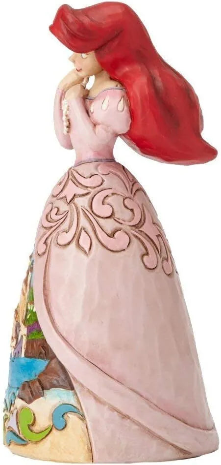 Jim Shore Disney Traditions - Ariel Sanctuary By The Sea Castle Dress Figurine